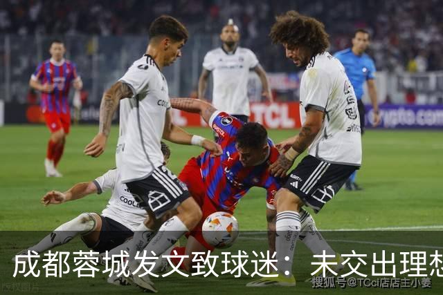 成都蓉城发文致球迷：未交出理想答卷深表歉意，俱乐部深刻反思